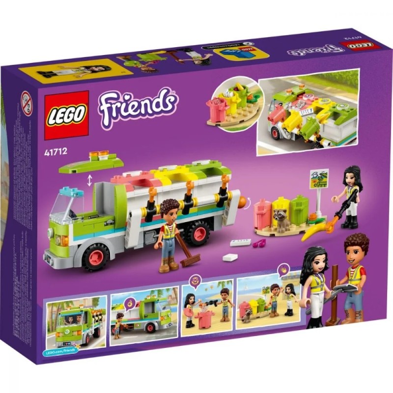 LEGO FRIENDS - Camionul de reciclare