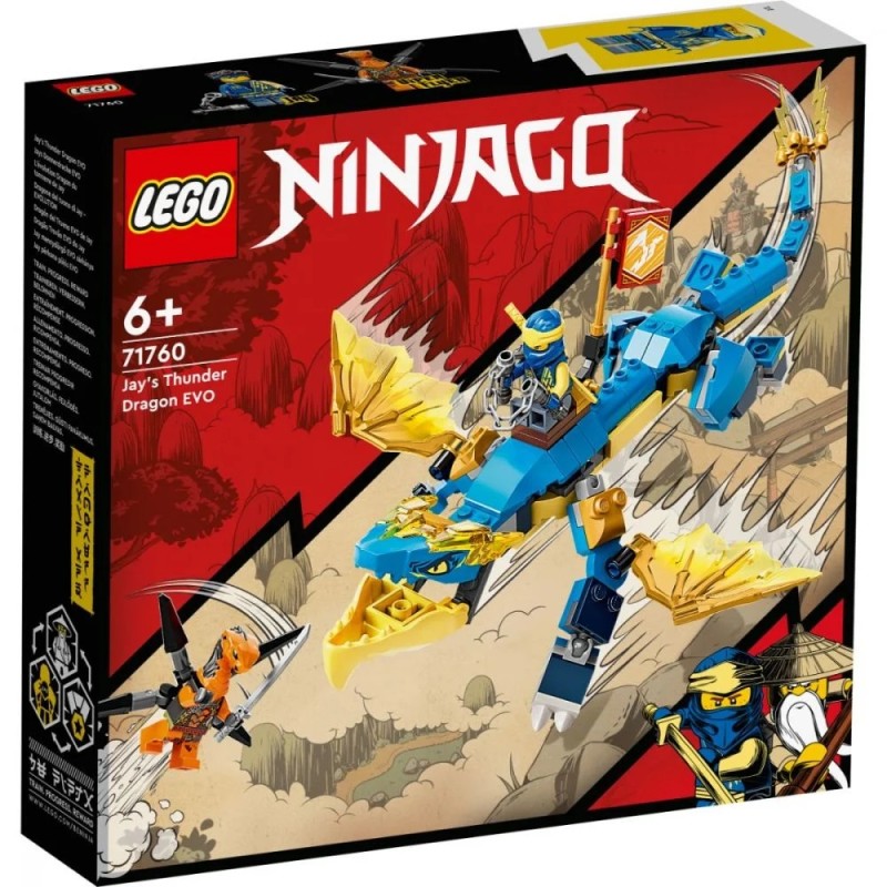 LEGO NINJAGO - Dragonul Evo de Tunet al lui Jay
