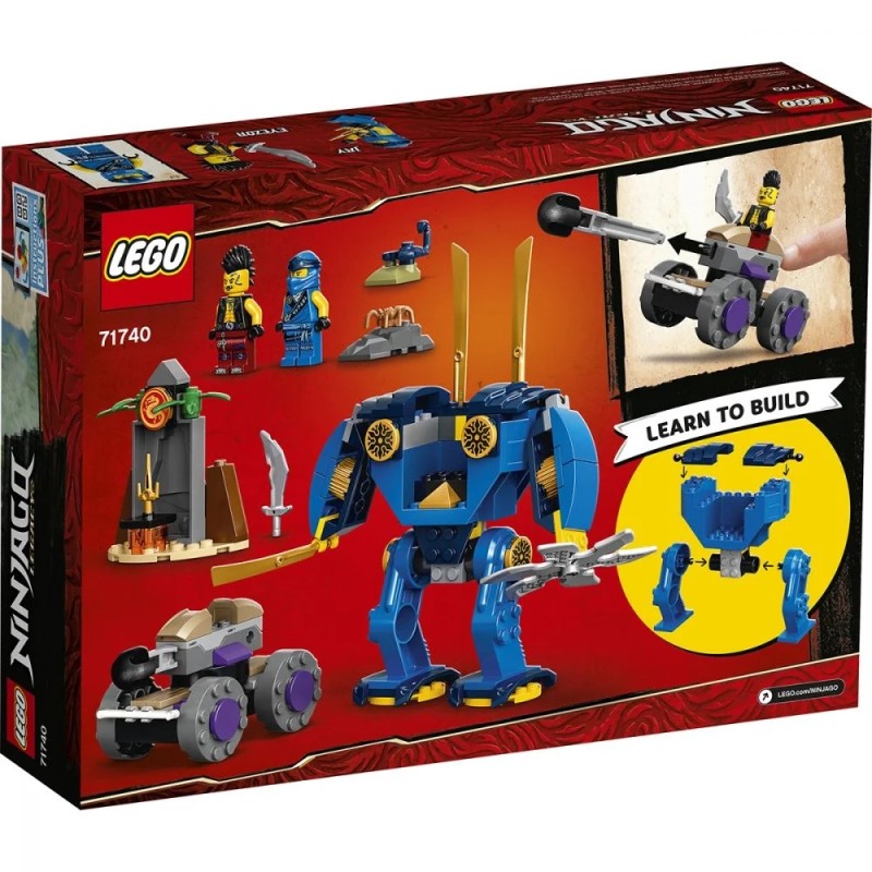LEGO NINJAGO - Robotul Electro al lui Jay