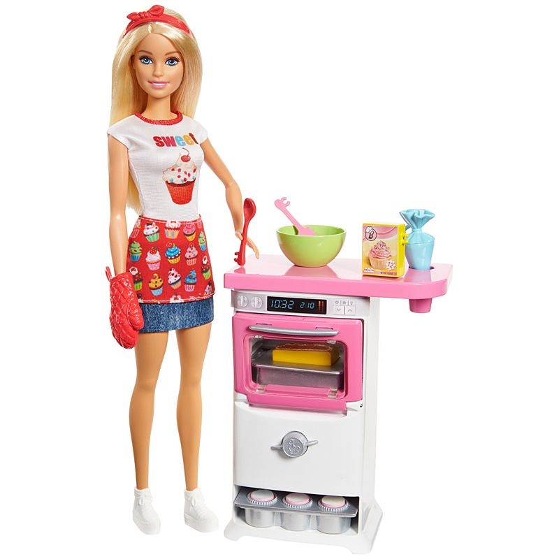 Papusa Barbie - Maestrul cofetar cu accesorii