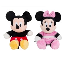 Set 2 jucarii de plus Mickey si Minnie Mouse Disney